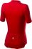 Castelli Anima 3 korte mouw fietsshirt rood dames  4520068-023