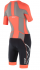 2XU Compression full zip trisuit sleeved oranje/zwart dames  WT4445dFCL/FRG