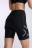 2XU Core 7 inch tri shorts zwart/wit dames  WT6442b-BLK/WHT
