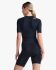 2XU Core trisuit korte mouw zwart dames  WT7042D-BLK/WHT