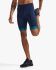 2XU Core 9 inch tri shorts blauw heren  MT6439b-MDN/WHT