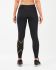 2XU MCS Run Compressie tights zwart/goud dames  WA5332b-BLKGRF