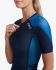 2XU Aero tri top korte mouw blauw dames  WT6666a-MDN/FTV