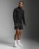 2XU Ignition Hyper-Haptic 1/4 Zip Black/Silver Reflective Heren  MR7349A-BLK/SRF