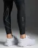 2XU Light Speed Mid-Rise Compression hardloopbroek Zwart Reflecterend Dames  WA6523B-BLK/BRF