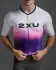 2XU Light Speed React Sleeved Trisuit White/Turbulence Heren  MT7393D-WHT/TRB