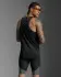 2XU Light Speed Tech hardloopsinglet Zwart Reflecterend Heren   MR7151A-BLK/BRF