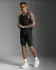 2XU Light Speed Tech hardloopsinglet Zwart Reflecterend Heren   MR7151A-BLK/BRF