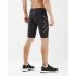 2XU MCS Run Compressie shorts zwart/goud heren  MA5331b-BLK/GRF