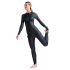 2XU Propel:2 lange mouw wetsuit zwart/blauw dames  WW4993c-BLK/ALO