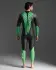 2XU Propel: Openwater Wetsuit Black/Bright Green Heren  MW7144C-BLK/BGN