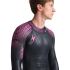 2XU Propel:Pro lange mouw wetsuit zwart/roze heren  MW5124c-BLK/PUK