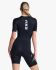 2XU Aero trisuit korte mouw zwart dames  WT6431d-BLK/WHT