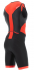 2XU Trisuit X-vent front zip zwart/rood heren  MT4354dBLK/TRD-VRR