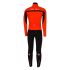 Castelli Sanremo 2 thermosuit oranje/zwart heren  14500-341