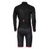 Castelli CX 2.0 speedsuit zwart/rood heren 16500-009  16500-009