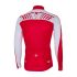 Castelli Velocissimo 2 fietsshirt lange mouw rood/wit heren  17512-230