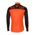 Castelli Velocissimo 2 fietsshirt lange mouw oranje/zwart heren  17512-341
