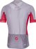 Castelli Climber's 2.0 fietsshirt licht grijs/rood heren  18005-004