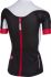 Castelli Aero race W jersey FZ fietsshirt zwart/wit dames  18036-101