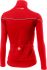 Castelli Nelmezzo ros W lange mouw fietsshirt rood dames  18544-023