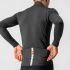 Castelli Pro thermal Mid lange mouw fietsshirt donkergrijs heren  4521516-030