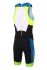 Zone3 Aeroforce sub 220 mouwloos trisuit blauw/zwart heren  TS18MASU101