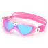 Aqua Sphere Vista Junior blauwe lens zwembril roze  ASMS5630209LB