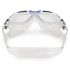 Aqua Sphere Vista Lady transparante lens zwembril zilver/paars  ASMS1750950LC 
