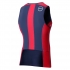 Zone3 Aquaflo plus tri top zwart/rood heren   16217