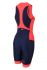 Zone3 Aquaflo plus mouwloos trisuit blauw/roze dames  TS18WAQP118