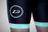 Zone3 Aquaflo plus tri short zwart/mint groen dames  16245