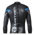 Aquaman Rafale lange mouw wetsuit zwart/blauw heren  ARA22