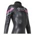 Aquaman Rafale lange mouw wetsuit zwart/roze dames  ARAF22