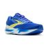 Brooks Adrenaline GTS 24 narrow hardloopschoenen geel/blauw heren  110437B434