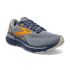 Brooks Adrenaline GTS 23 hardloopschoenen grijs/blauw/oranje heren  110391D027