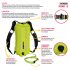 BTTLNS Kronos 1.0 safeswimmer backpack zwemboei 28 liter groen  0121004-044