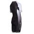 BTTLNS Typhon 2.0 trisuit korte mouwen zwart/wit dames  0219009-120