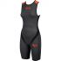 Arena Carbon pro front zip mouwloos trisuit zwart dames  AR1A932-53