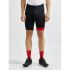 Craft Core Endurance shorts zwart/rood heren  1910530-999430