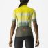 Castelli Dolce fietsshirt korte mouw geel/groen dames  4522060-776