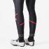 Castelli Velocissima Thermal fietsbroek lang black/hibiscus dames  4522551-181