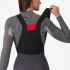 Castelli Sorpasso RoS fietsbroek lang dark gray dames  4520563-030