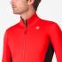Castelli Entrata 2 fietsjack red/black heren  4525507-023