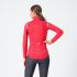 Castelli Perfetto RoS 3 lange mouw fietsjack hibiscus dames  4525557-081