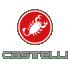 Castelli GO fietsjack fietsjack rood dames  4521540-421