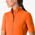 Castelli Perfetto RoS 2 Wind fietsshirt korte mouw oranje dames  4522545-857