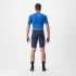 Castelli PR 2 speed trisuit korte mouwen blauw heren  8623078-059
