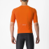 Castelli Premio black fietsshirt korte mouw oranje heren  4523008-318