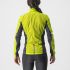 Castelli Squadra stretch fietsjack lange mouw groen/geel dames  4521529-383